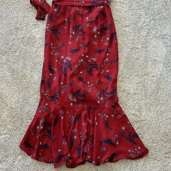 J. Crew Drapey Ruffle Faux Wrap Dress - Picture 8 of 10